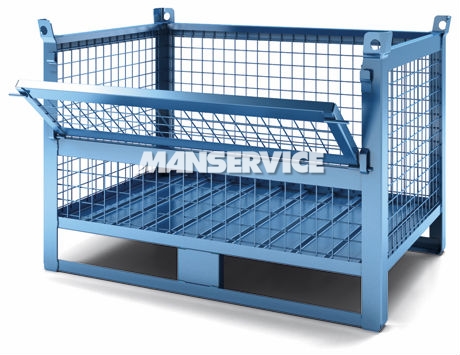 Armazenagem - Caixas / Containers de Aço e Aramados - CX005