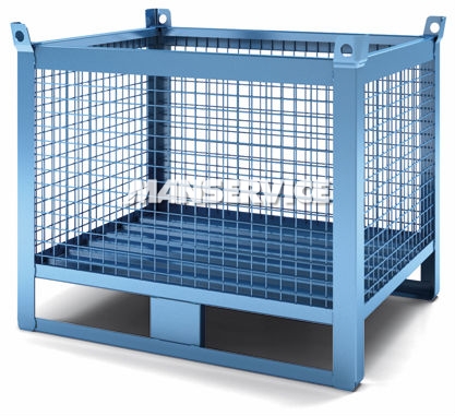 Armazenagem - Caixas / Containers de Aço e Aramados - CX006