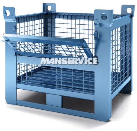 Armazenagem - Caixas / Containers de Aço e Aramados - CX009