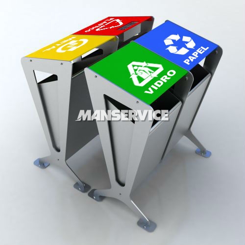 Equipamentos para Instalações Coletivas - Lixeiras - LX001