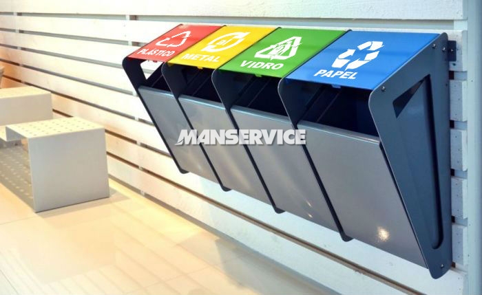 Equipamentos para Instalações Coletivas - Lixeiras - LX003