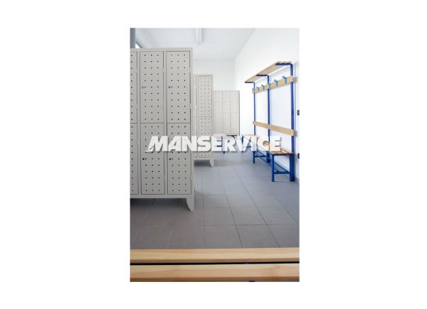 Equipamentos para Instalações Coletivas - Bancos para vestiário - BV001