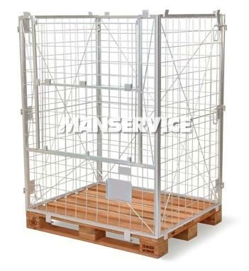 Armazenagem - Caixas / Containers de Aço e Aramados - CX033