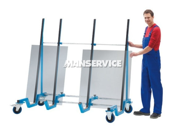 Movimentação - Carrinhos para Transporte de Compensados / MDF, MDP, OSB, NAVAL ETC... - CC003