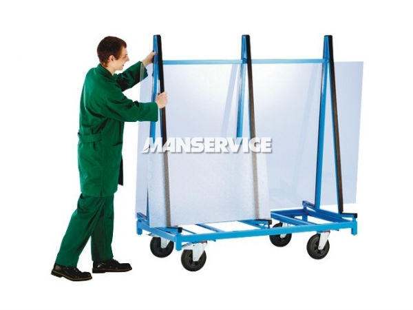 Movimentação - Carrinhos para Transporte de Compensados / MDF, MDP, OSB, NAVAL ETC... - CC004