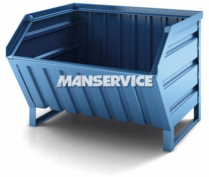 Armazenagem - Caixas / Containers de Aço e Aramados - CX032