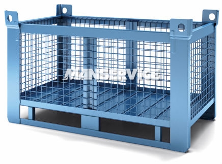Armazenagem - Caixas / Containers de Aço e Aramados - CX003